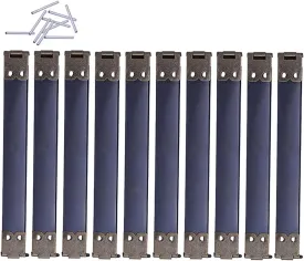 20 Pcs Metal Internal Flex Frame Kiss Clasp for DIY Handmade Craft Handbag Coin Bag Purse Making (8 CM)