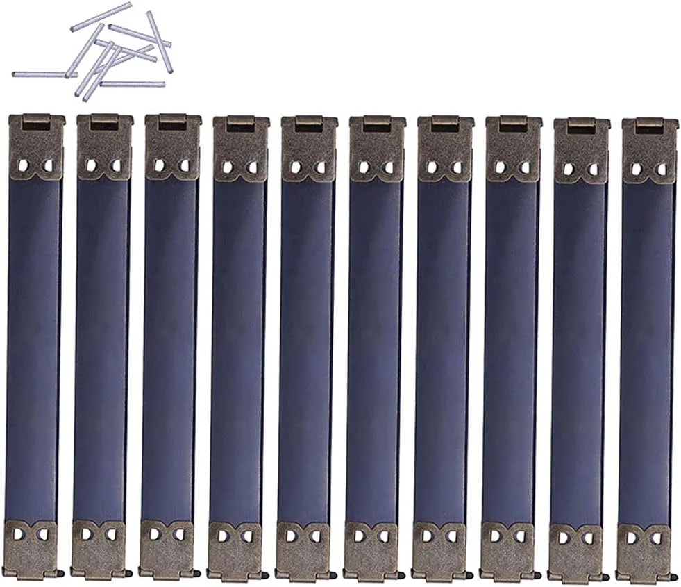 20 Pcs Metal Internal Flex Frame Kiss Clasp for DIY Handmade Craft Handbag Coin Bag Purse Making (8 CM)