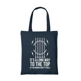AC/DC Tote Bag - It's Long Way To The Top