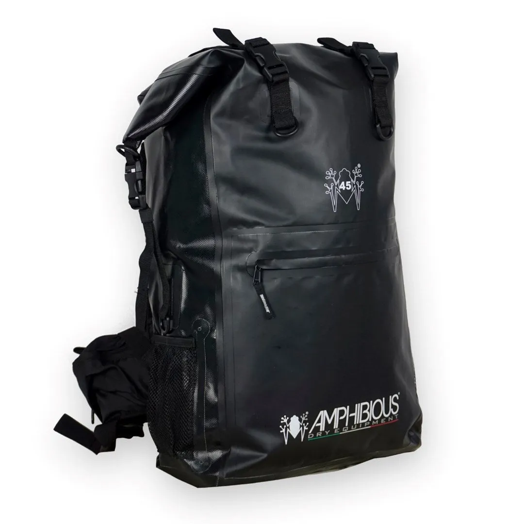 Amphibious Waterproof Backpack Overland 45L Black P/N: Zsf-1045.01
