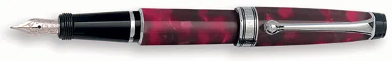 Aurora Optima Burgundy Auroloide Fountain Pen