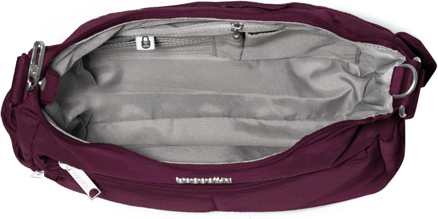 Baggallini Securtex Anti-Theft Free Time Crossbody Bag
