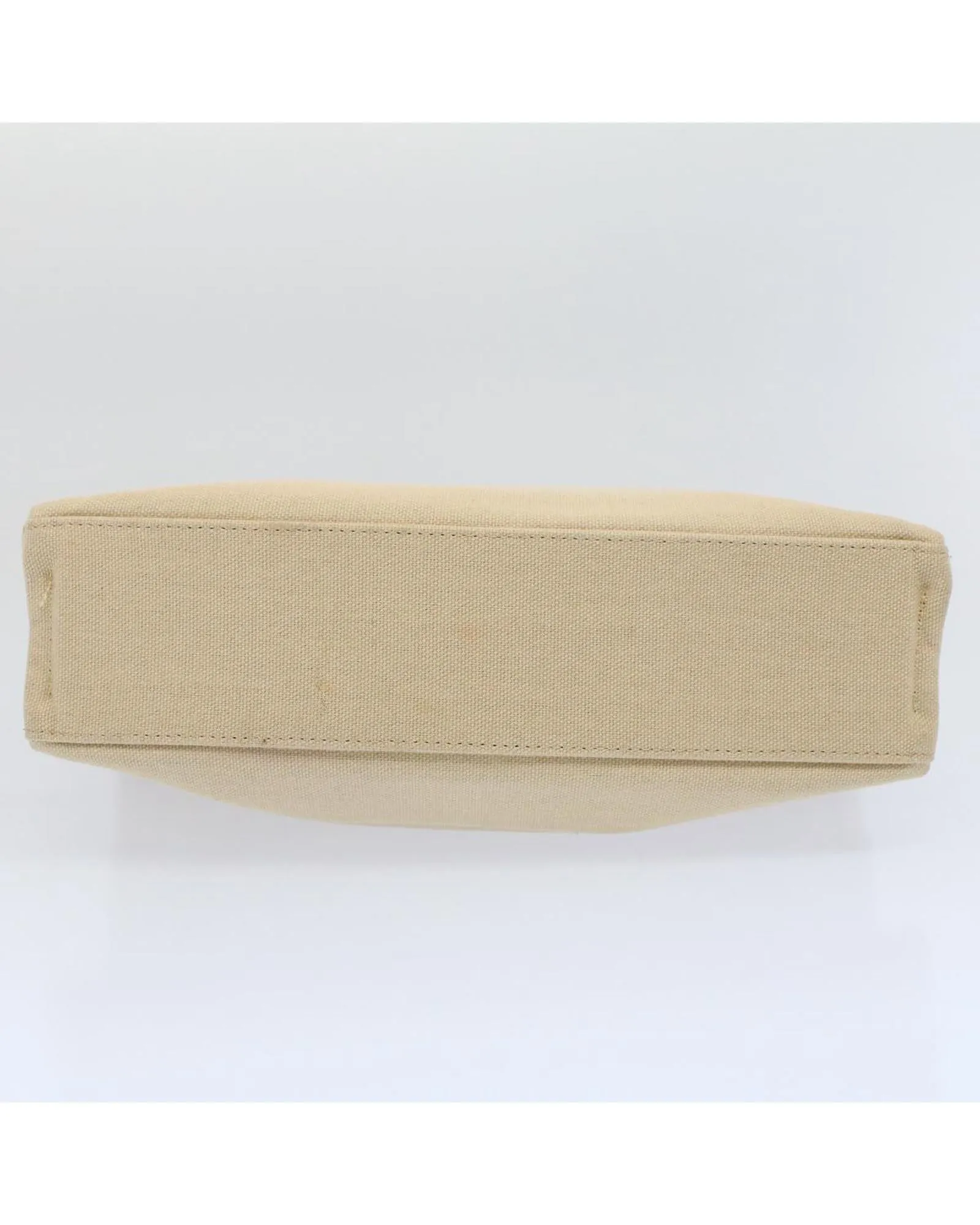 Beige Canvas Hand Bag with Nova Check Pattern