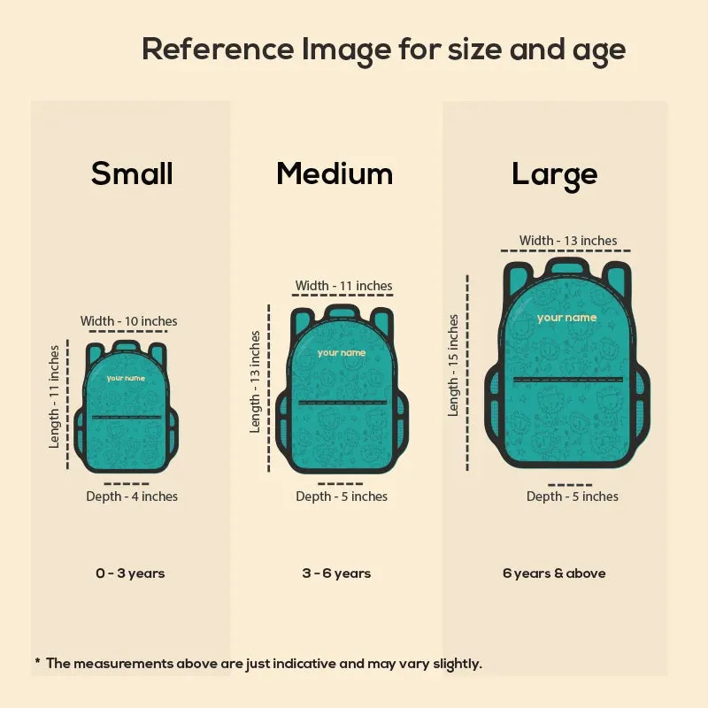 Blue Llama Backpack