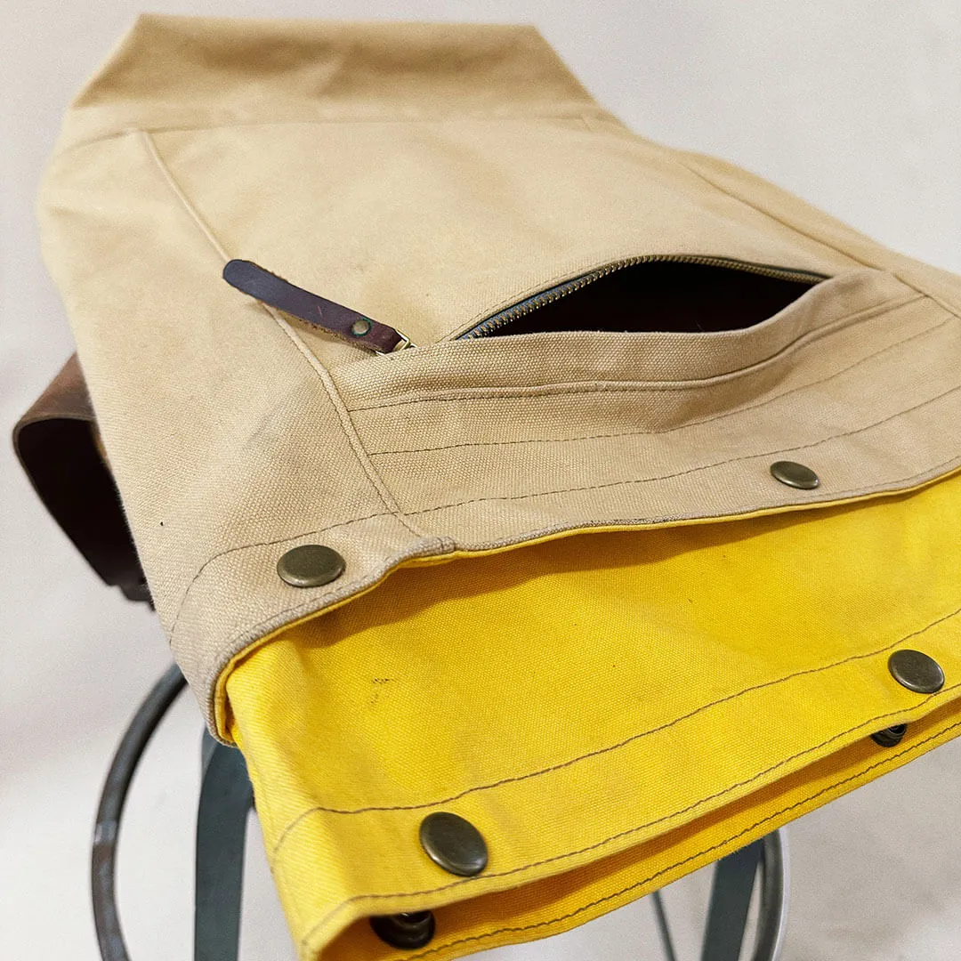 Canvas Snap Top Backpack
