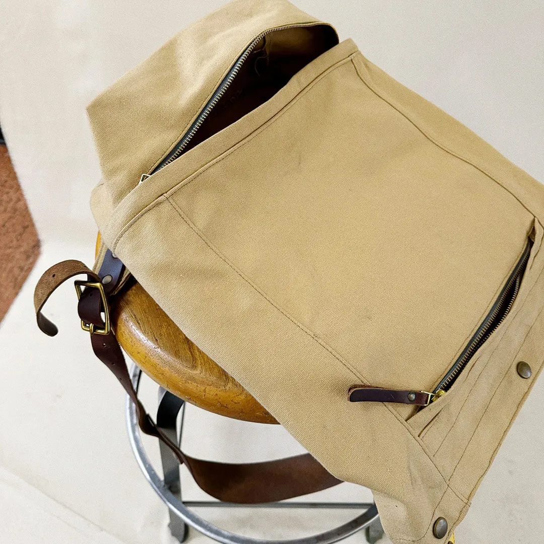 Canvas Snap Top Backpack