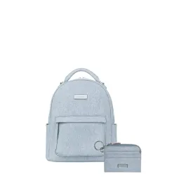 Ensemble - Sac à dos 3-en-1   Porte-cartes light denim