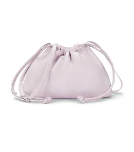 Gathered Drawstring Crossbody Bag Orchid Hush