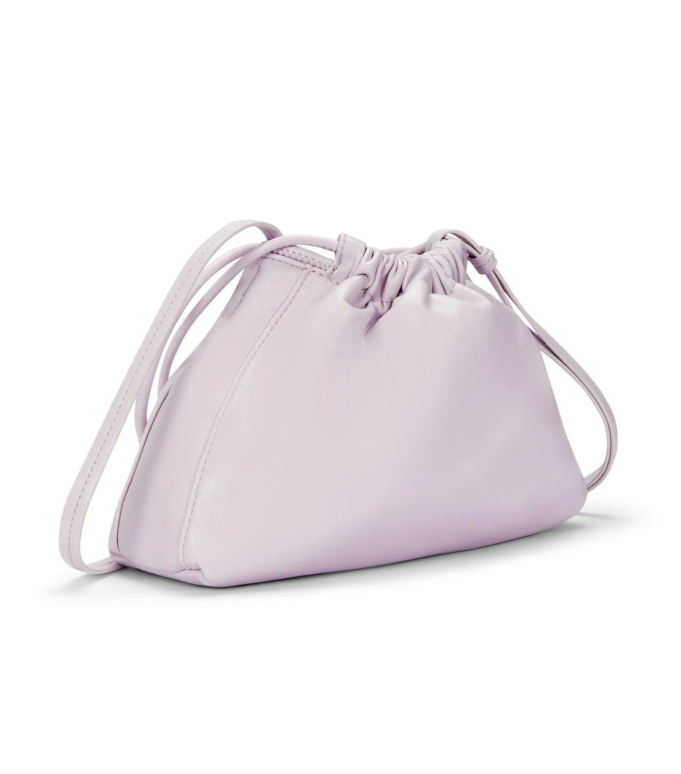 Gathered Drawstring Crossbody Bag Orchid Hush
