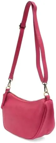 Joy Susan Women's Fashion Purse Miranda Crescent Crossbody Bag Hand Bag