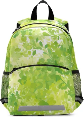Kindergarten Elementary Kids Backpack Cute Lightweight Bookbag Travel Back Pack, Watercolor