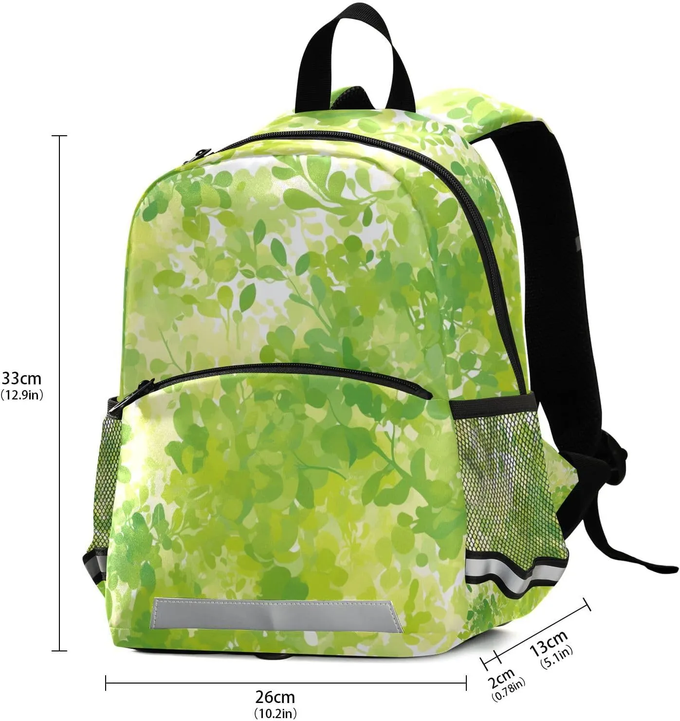 Kindergarten Elementary Kids Backpack Cute Lightweight Bookbag Travel Back Pack, Watercolor