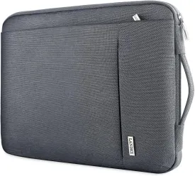 LANDICI 360 Protective Laptop Sleeve 15.6 Inch for MacBook Pro 16 M2/M1,MacBook Air 15,Computer Bag Carrying Case for 15-16 Inch HP Dell Asus Lenovo Notebook, Slim, Shockproof, Waterproof, Grey