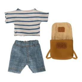 Maileg Clothes and Bag for Big Brother Mouse