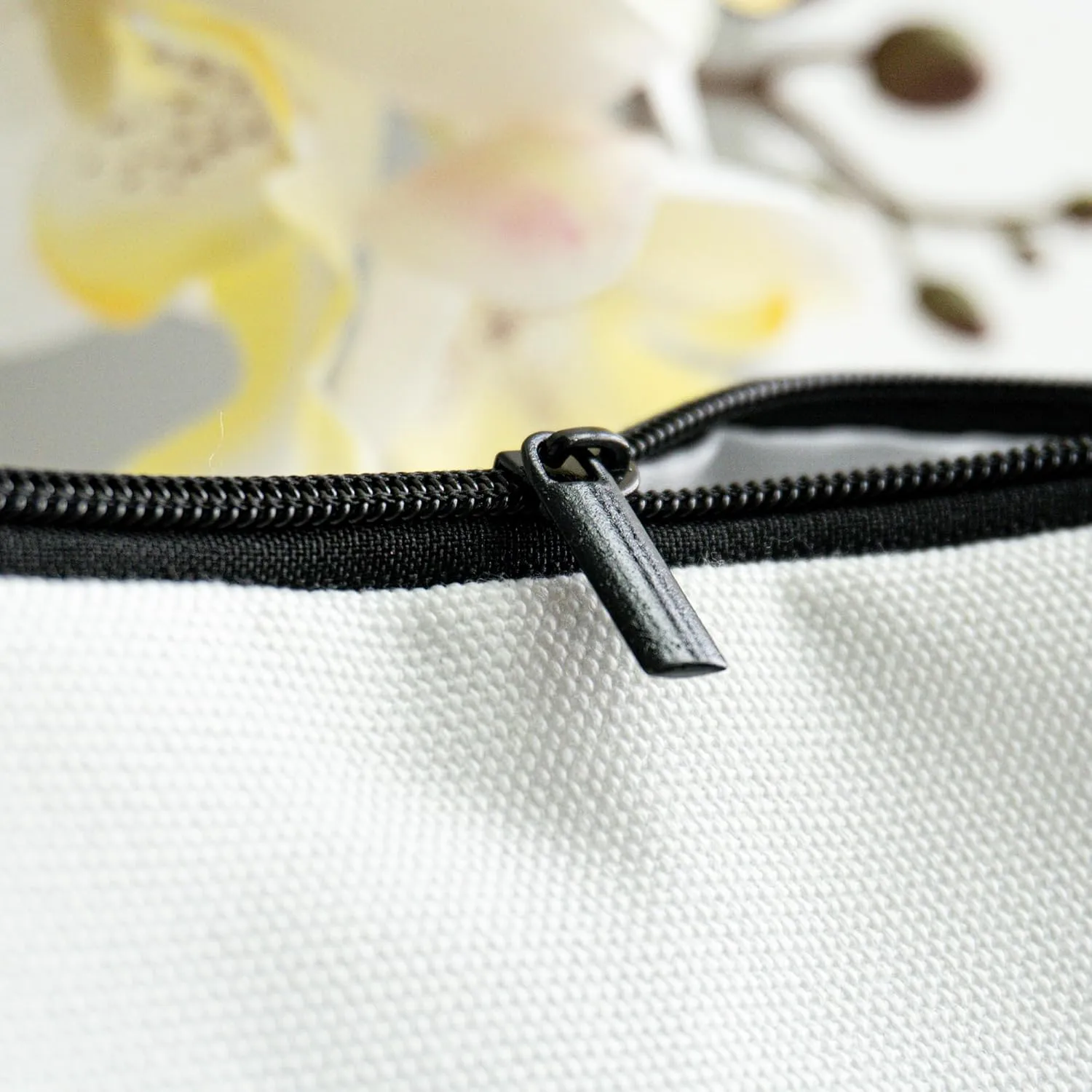 METALPHA Cute Makeup Bag for Besties Zipper Canvas Makeup Bag Besties Gift Large Pouch with Wrist Strap, Cosmetic Bags Makeup Pouch for Best Friend