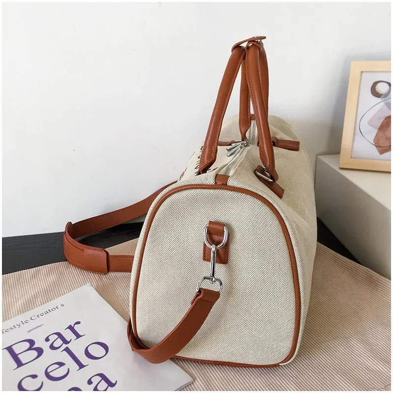 Mickey cartoon canvas handbag