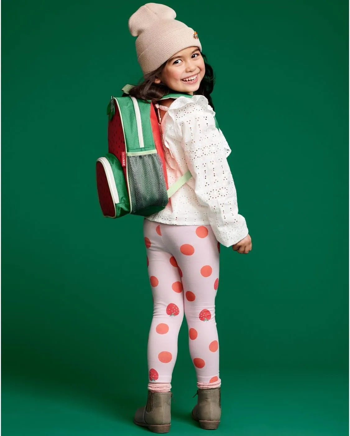 Skip Hop Sparks Little Kid's Backpack, Preschool Ages 3-4, Strawberry