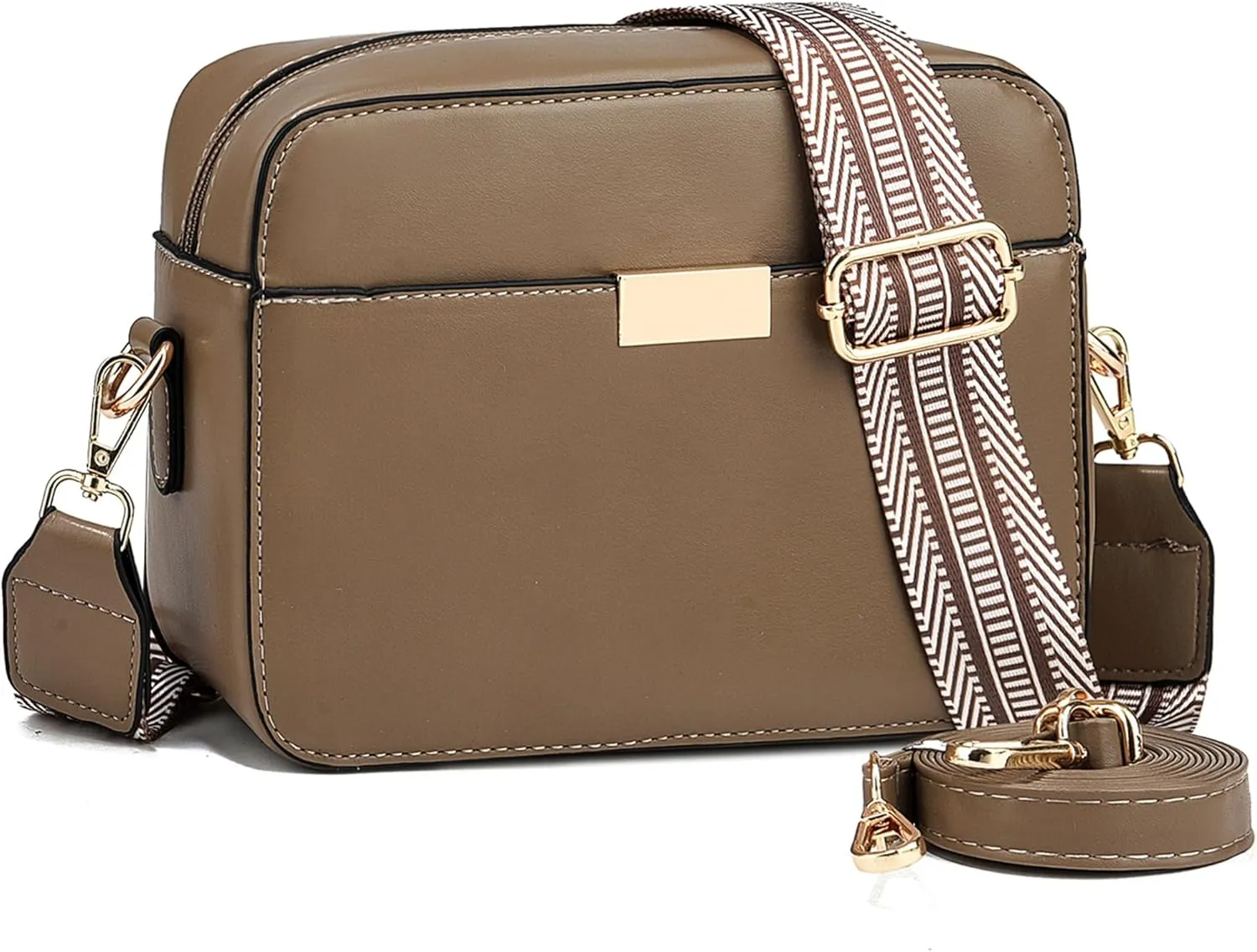 Small Crossbody Bags for Women Vegan Leather Purses Women's Shoulder Handbags Wallet Satchel Cross Body Purse