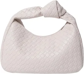 Verdusa Women's Hobo Bags Ruched PU Leather Handbag Clutch Purses Dumpling Pouch Bag