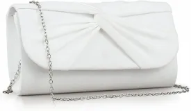 Women Faux Suede Bow Evening Clutch Bags Formal Party Clutch Wedding Party Purse Prom Clutch